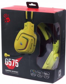 Гарнітура Bloody G575 Punk Yellow (G575 Bloody Punk Yellow)