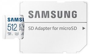 Карта пам'яті Samsung Evo Plus A2 Micro SDXC 512Gb (MB-MC512KA/RU)