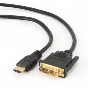 Кабель Maxxter HDMI / DVI 18-1 1m Black (V-HDMI-DVI-1M)