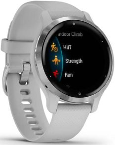 Смарт годинник Garmin Venu 2S Silver/Gray and Gray Silicone Band (010-02429-12)