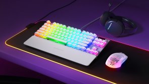 Клавіатура SteelSeries Apex 7 TKL USB Ghost (SS64656)