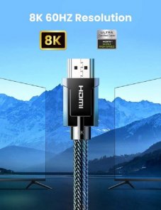  Кабель UGREEN HD135 HDMI to HDMI 1m Gray (UGR-70319)