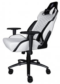 Крісло 1stPlayer DK2 Black/White (DK2 Black-White)