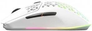 Фото: Миша SteelSeries Aerox 3 WL 2022 Snow White (62608) № 3 | KTC