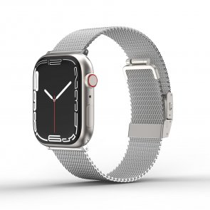 AMAZINGthing for Apple Watch 49/45/44/42mm - Titan Metal Silver