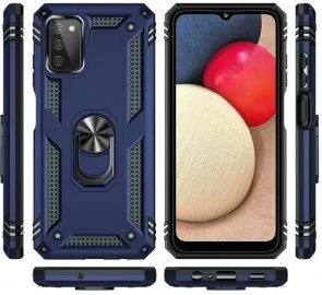 Фото: Чохол BeCover for Samsung A03s A037 - Military Blue (707115) № 3 | KTC