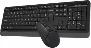 Фото: Комплект клавіатура+миша A4tech FG1012 Black № 2 | KTC
