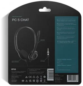 Фото: Гарнітура Epos Comm PC 5 Chat Black (1000445) № 6 | KTC