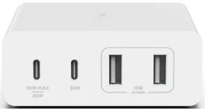 Фото: Зарядний пристрій Belkin Boost Charger Pro 108W GaN White (WCH010VFWH) № 2 | KTC