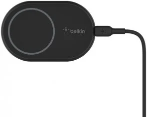 Фото: Кріплення для мобільного телефону Belkin Car Mount Magnetic Charging Qi Black (WIC004BTBK-NC) № 4 | KTC