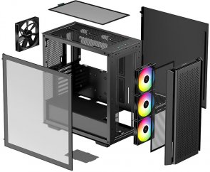 Корпус Deepcool CG560 Black with window