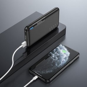 Батарея універсальна Hoco J82 Easylink 10000mAh Black (J82 10000mAh Black)