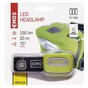 Фото: Ліхтар налобний Emos P3528 COB LED, 150 lm, 3xAAA № 3 | KTC