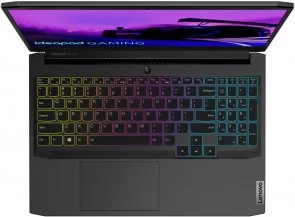 Фото: Ноутбук Lenovo IdeaPad Gaming 3 15ACH6 82K202BMRA Shadow Black - 15.6" IPS 165 Гц / AMD Ryzen 5 / 5500H / DDR4 16 ГБ / PCI-E SSD 512 ГБ / GeForce RTX 2050 № 5 | KTC