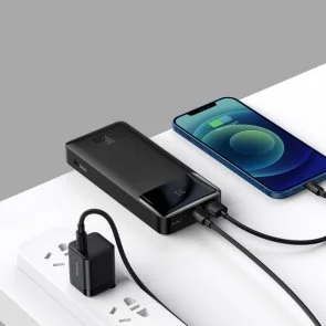 Фото: Батарея універсальна Baseus Bipow 20000mAh Black (PPDML-J01) № 6 | KTC