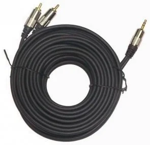 Фото: Кабель Cablexpert Jack 3.5mm / 2xRCA 1.5m Black (CCA-352-1.5M) № 2 | KTC