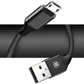 Фото: Кабель Baseus Yiven AM / Micro USB 1.5m Black (CAMYW-B01) № 2 | KTC