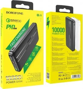 Фото: Батарея універсальна BOROFONE BJ9 Uranus 10000mAh Black (BJ9B) № 5 | KTC
