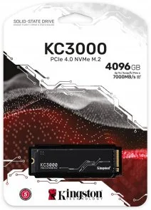 Фото: SSD-накопичувач Kingston KC3000 2280 PCIe 4.0 NVMe 4TB (SKC3000D/4096G) № 3 | KTC