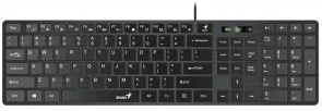 Фото: Комплект клавіатура+миша Genius C-126 SlimStar Black (31330007407) № 2 | KTC