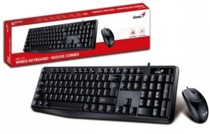 Фото: Комплект клавіатура+миша Genius KM-170 USB Black (31330006409) № 3 | KTC