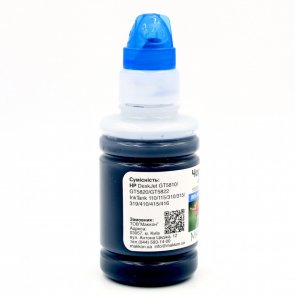 Чорнило Makkon for HP Ink Tank 115/310/315/318/319 100 g Cyan (IMN-HP-GT52-100C)