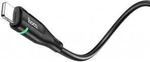 Фото: Кабель Hoco U93 Shadow LED AM / Micro USB 1.2m Black (U93 MicroB Black) № 2 | KTC