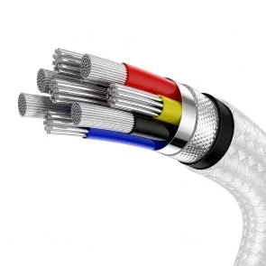 Фото: Кабель Baseus Cafule Metal 100W CM / CM 1m White (CATJK-C02) № 5 | KTC