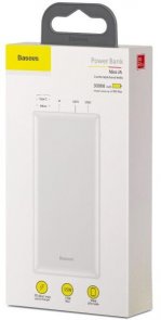  Батарея універсальна Baseus Mini JA 30000 White (PPJAN-C02)