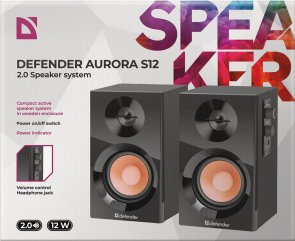 Колонки Defender Aurora S12 Black (65415)