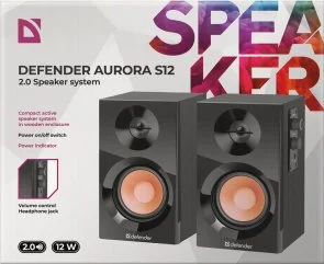 Фото: Колонки Defender Aurora S12 Black (65415) № 6 | KTC