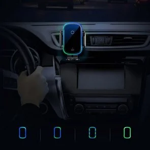 Фото: Кріплення для мобільного телефону Baseus Light Electric Holder Black (WXHW03-01) № 9 | KTC