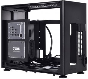 Корпус QUBE A4 Black with window (QBA4I_WB6U3)