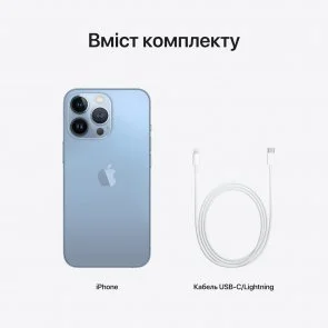 Фото: Смартфон Apple iPhone 13 Pro 128GB Sierra Blue (MLVD3) № 10 | KTC