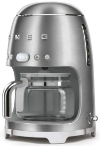 Крапельна кавоварка Smeg Retro Style Matte Chrome (DCF02SSEU)