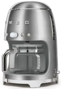 Фото: Крапельна кавоварка Smeg Retro Style Matte Chrome (DCF02SSEU) № 2 | KTC