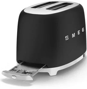 Фото: Тостер Smeg Retro Style Matte Black (TSF01BLMEU) № 5 | KTC