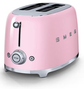 Тостер Smeg Retro Style Pink (TSF01PKEU)