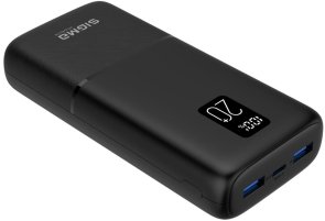 Батарея універсальна SIGMA X-Power SI20A2QL 20000mAh Black