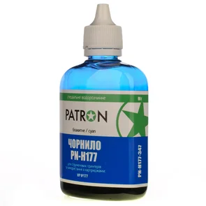 Фото: Чорнило PATRON HP C8771 блакитне № 3 | KTC