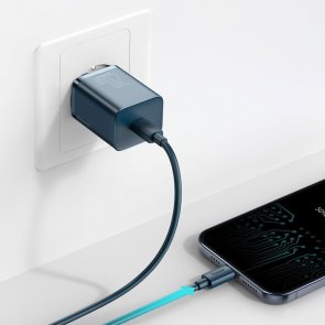 Зарядний пристрій Baseus Super Si Quick Charger PD 20W Blue (CCSUP-B03)