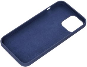 Чохол 2E for Apple iPhone 12 Pro Max - Liquid Silicone Midnight Blue (2E-IPH-12PRM-OCLS-MB)