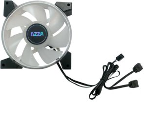 Вентилятор для корпуса AZZA Hurricane II Digital RGB 4psc (FNAZ-12DRGB2-241)