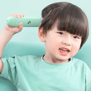 Фото: Дитяча машинка для підстригання волосся Xiaomi ENCHEN YOYO Green № 3 | KTC