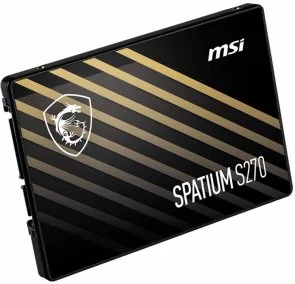 Фото: SSD-накопичувач MSI Spatium S270 SATA III 960GB (S78-440P130-P83) № 2 | KTC
