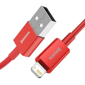 Фото: Кабель Baseus Superior Series Fast Charging 2.4A AM / Lightning 1m Red (CALYS-A09) № 2 | KTC