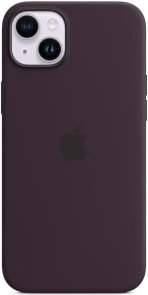 Чохол Apple for iPhone 14 Plus - Silicone Case with MagSafe Elderberry (MPT93)