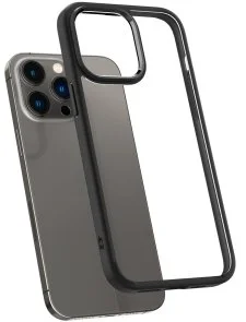 Фото: Чохол Spigen for Apple iPhone 14 Pro - Ultra Hybrid Matte Black (ACS04961) № 5 | KTC