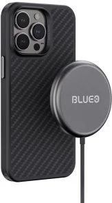 Фото: Чохол Blueo for iPhone 14 Pro Max - Armor Aramid Fiber Anti-Drop Case Black № 3 | KTC