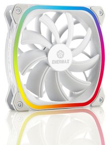 Вентилятор для корпуса ENERMAX SQUA RGB White 3psc (UCSQARGB12P-W-BP3)